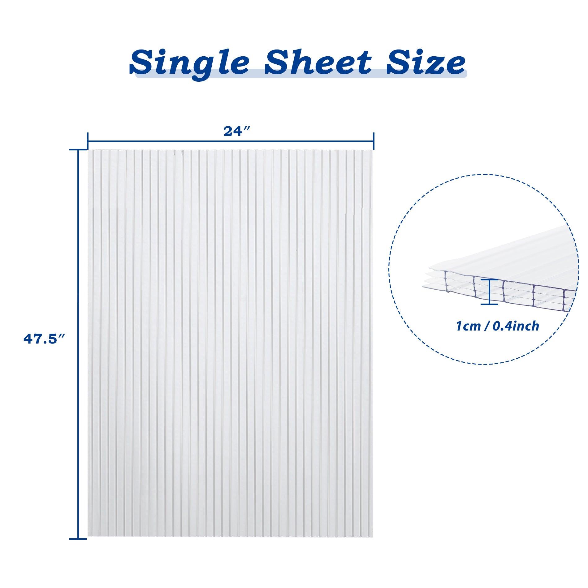 6_Pcs_Polycarbonate_Greenhouse_Panels_Waterproof_UV_Protected_Reinforced_Sheets